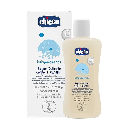 [ 00002844000000] SHAMPOOING ET GEL DOUCHE 200 ML CHICCO  BM PACK 1 