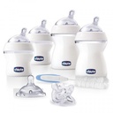 SET (04 BIBERON + SUCETTE + TÉTINE + GOUPILLONS) LARGE CHICCO 