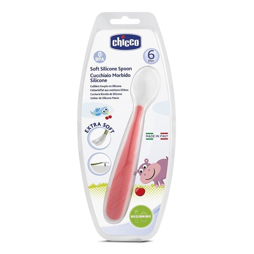 CUILLERE EN SILICONE 6M+ CHICCO