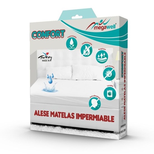 [ECO-CONFORTRNIGHT-6] PROTEGE MATELAS CONFORT  60*120 MEGAWELL