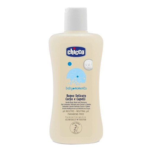 [00002843000000] SHAMPOING ET GEL DOUCHE 200 ML CHICCO BM PACK2 