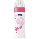 BIBERON PP GIRL 330ML CHICCO  FAST SILICONE CL2