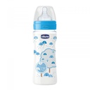 BIBERON PP BOY 330ML CHICCO  FAST SILICONE CL2