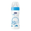 BIBERON  PP BOY 250ML CHICCO  MED SILICONE CL2