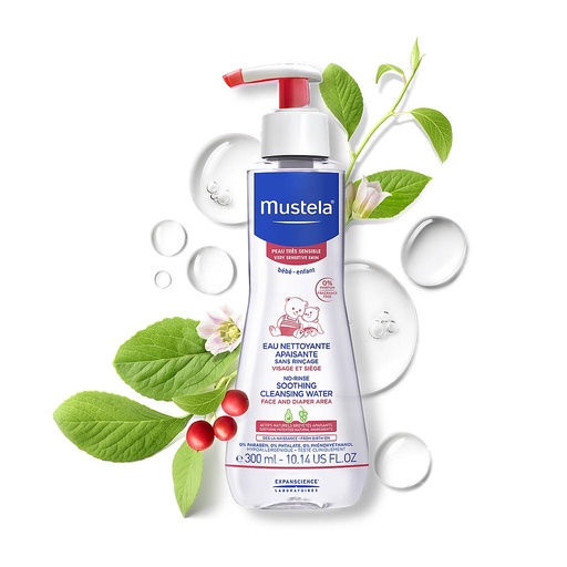 [1100] EAU NETTOYANTE MUSTELA APAISANTE  300ML