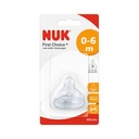 TETINE COL LARGE ANTI-COLIQUE O-6 m "S" NUK