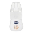 BIBERON PLASTIQUE 60ML EN SILICONE CHICCO