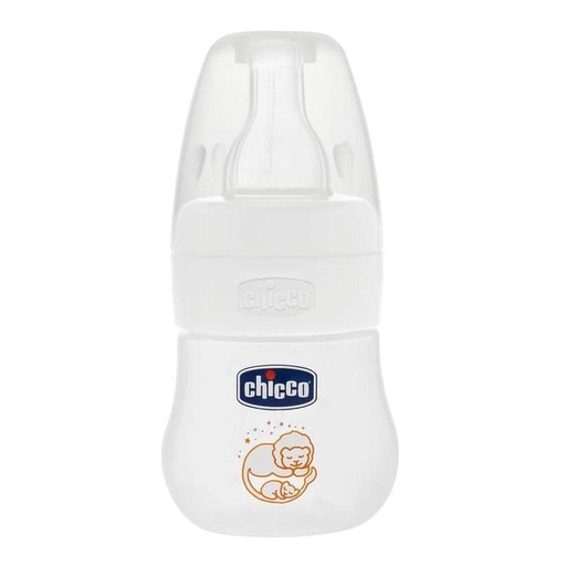 [00070701300000] BIBERON PLASTIQUE 60ML EN SILICONE CHICCO