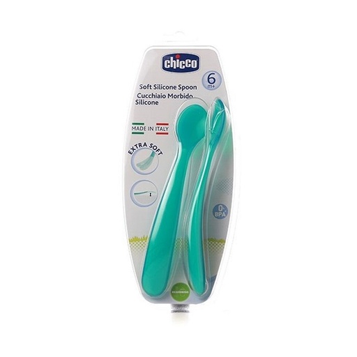 CUILLERE EN SILICONE 6M+ CHICCO
