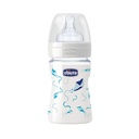 BIBERON VERRE 150ML EN SILICONE DÉCORÉ BOY CHICCO