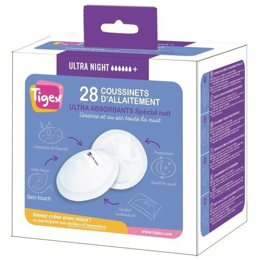 [80890557] COUSSINET D'ALLAITEMENT ULTA NIGHT TIGEX