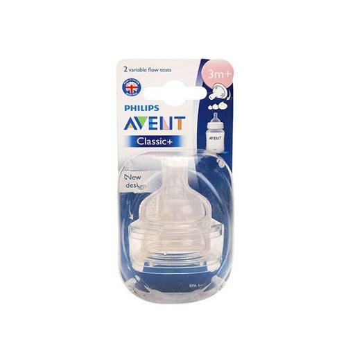 [SCF63527] TETINE 3 M + CLASSIC AVENT