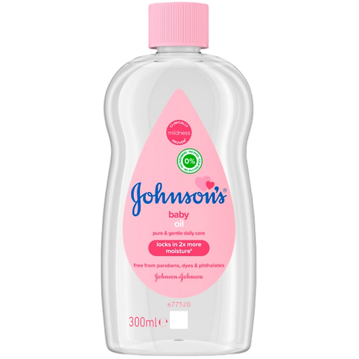 [693390] HUILE DE MASSAGE JOHNSON 300ML ROSE 