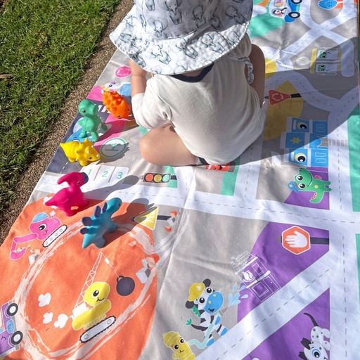 [188241] Tapis de jeu réversible Playgro