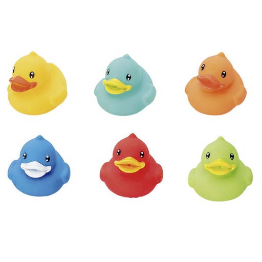 [TL817-2] 6 Jouets de Bain Canard Olmitos