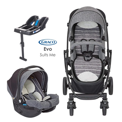 [7CL999SMEEU] POUSSETTE TS EVO RC&FM SUITS ME GRACO