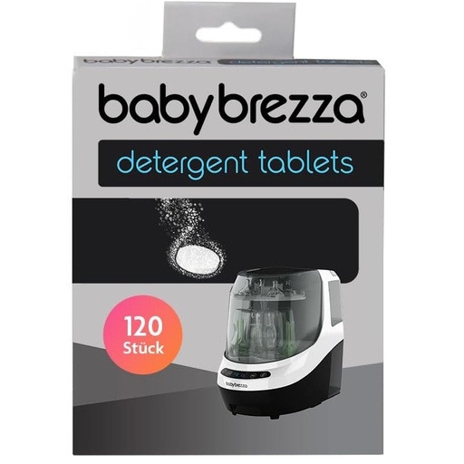 Lot de 120 pastilles détergentes pour Bottle Washer Pro BABY BREZZA