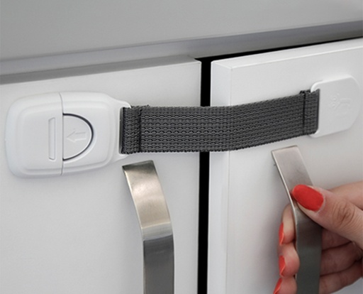 [art-721] serrure à cordon polyvalente 4 pcs babyjem