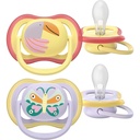 2 sucettes Ultra Air 0-6m PHILIPS AVENT