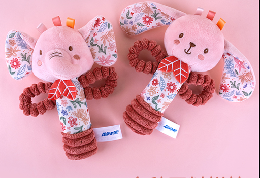 [WS26] Hochet bebe fille ROSE